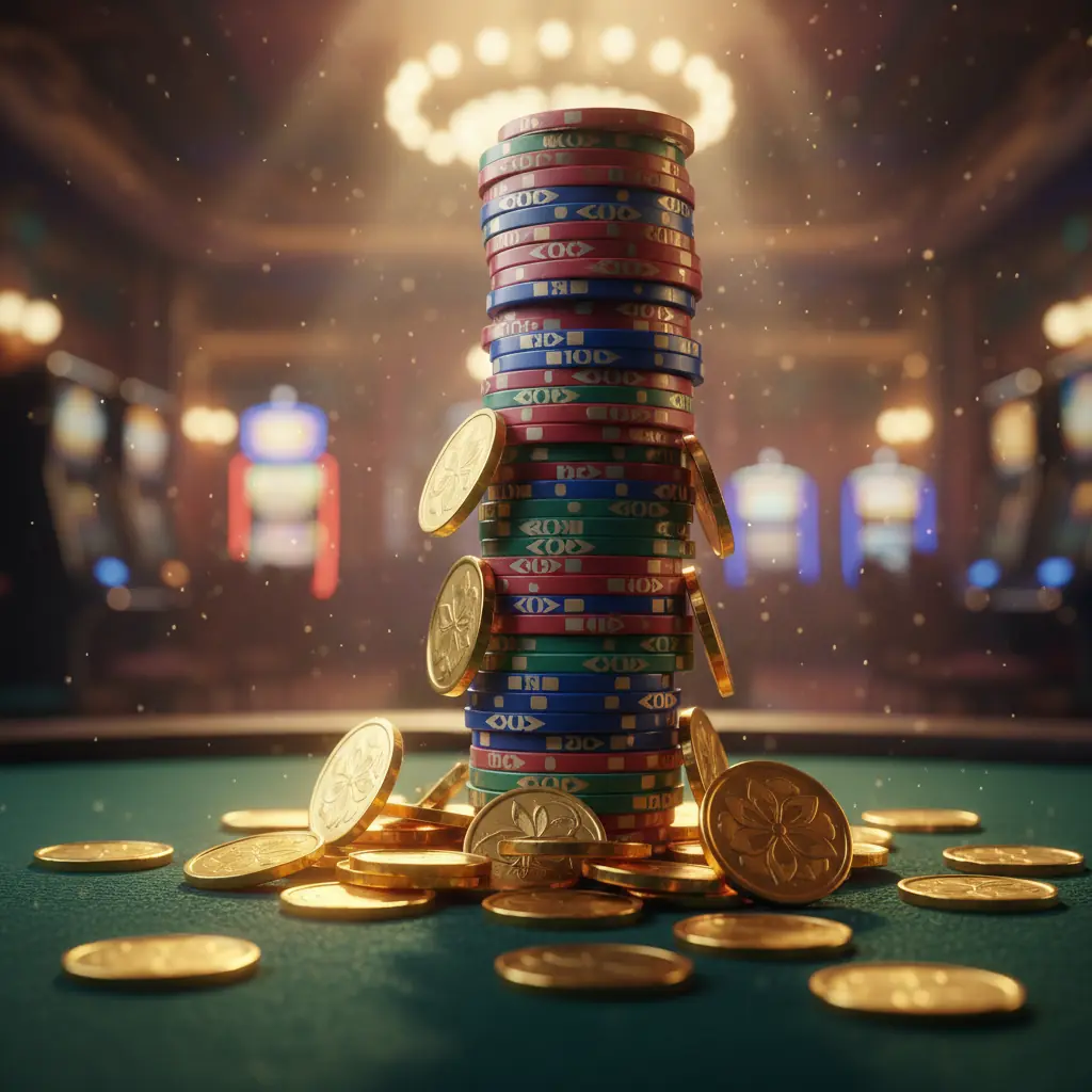 Casino Chips Abundance